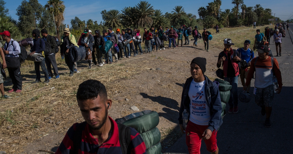 DHS Warns That Migrant Caravan Contains over 500 Criminals