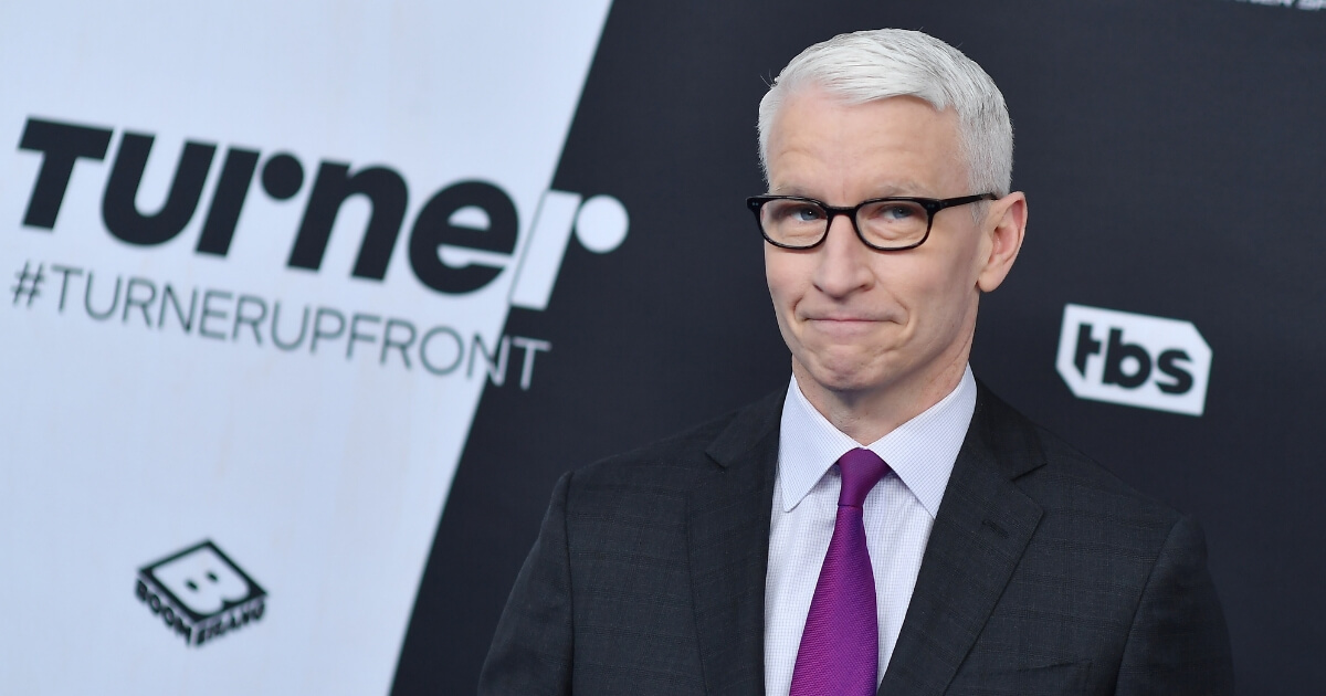 Anderson Cooper attends the Turner Upfront 2018 arrivals