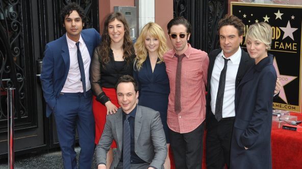 "Big Bang Theory" cast