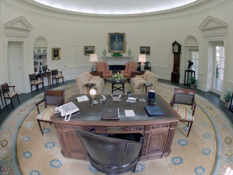 Photos These are the Oval Office Designs for the Past 14 Presidents