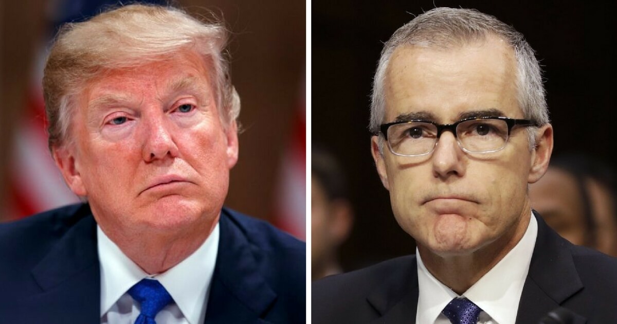 Image result for Trump Breaks Silence After FBIâ€™s McCabe Is Fired â€“ â€˜Lies and Corruptionâ€¦â€™