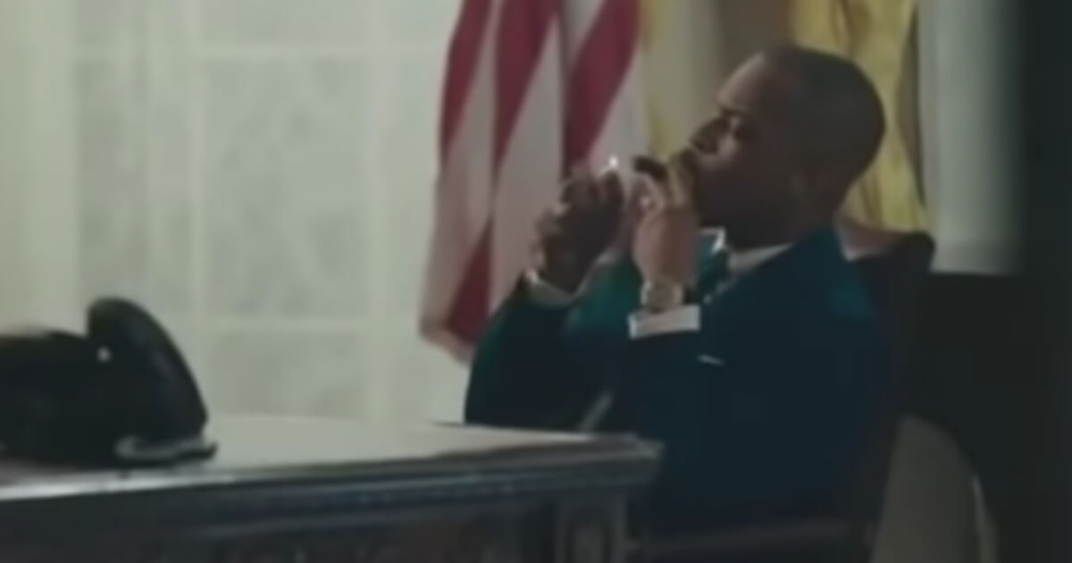 Rapper T.I. sparked criticism with a music video depicting him sitting in the Oval Office while a Melania Trump lookalike does a strip-tease act.