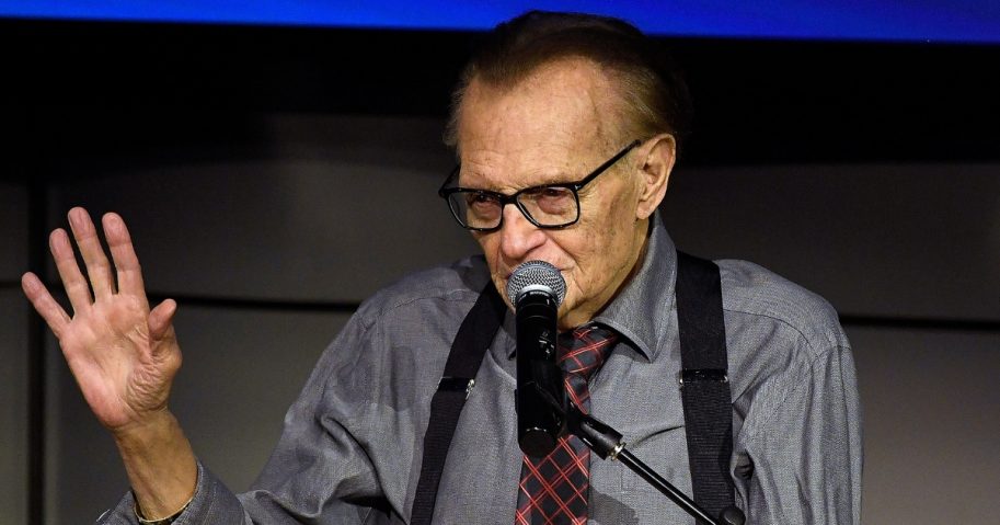 Former CNN host Larry King.