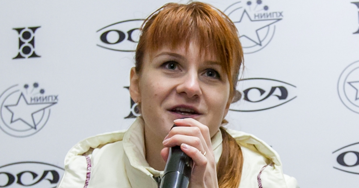 Maria Butina, shown in 2013, pleaded guilty to conspiring with a Russian government official against the U.S.