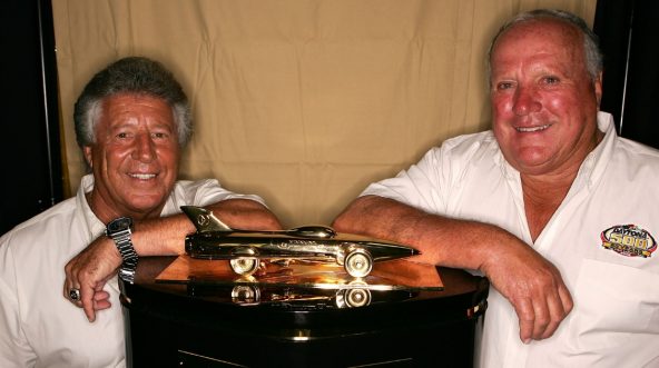 Racing Legends Mario Andretti Receives Special 79th Birthday Gift From Bff Aj Foyt