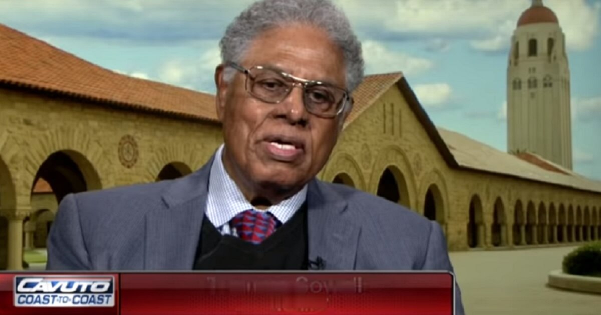 Conservative economist Thomas Sowell appears on Fox Business Network on Tuesday.