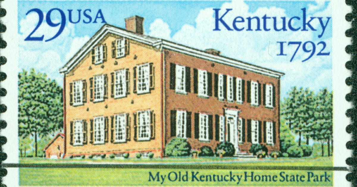 A Kentucky postage stamp