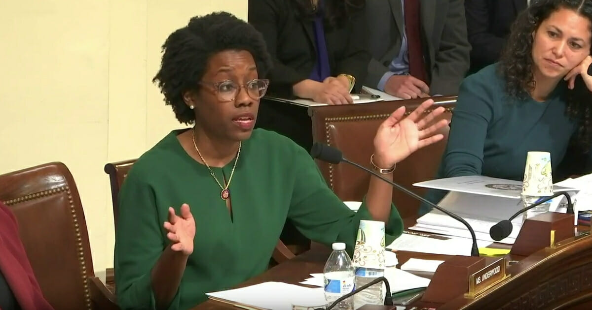 Rep. Lauren Underwood had her words officially stricken from the record after impugning the integrity of Department of Homeland Security Acting Secretary Kevin McAleenan during a congressional hearing. (Homeland Security Committee Hearings / YouTube screen shot)
