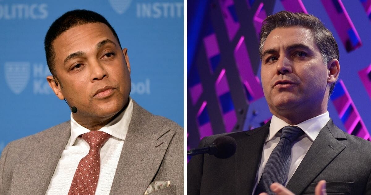 CNN's Don Lemon, left; and the network's chief White House correspondent Jim Acosta, right.