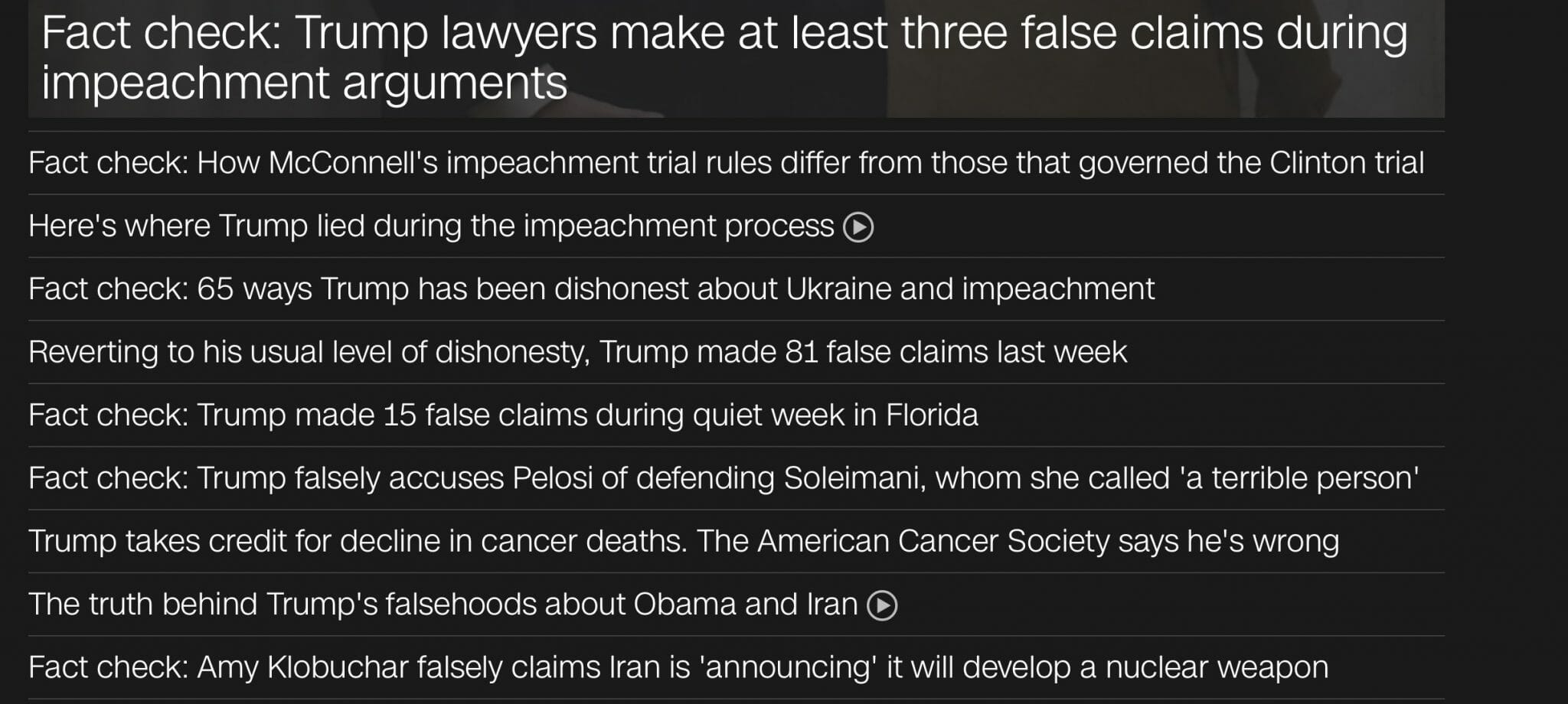 CNN 'Fact-Checks' Day One Of Impeachment But Neglects To Check Any ...