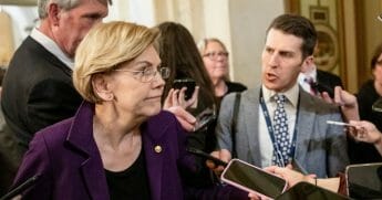 Democratic presidential candidate Sen. Elizabeth Warren