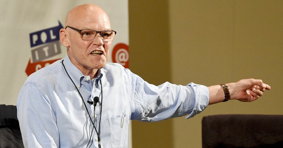 Commentator James Carville at the "Art of the Campaign Strategy" panel during Politicon at the Pasadena Convention Center on July 29, 2017, in Pasadena, California.