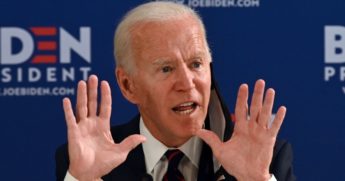 Democratic presidential nominee Joe Biden holds a roundtable meeting on reopening the economy with community leaders at the Enterprise Center in Philadelphia, Pennsylvania, on June 11, 2020.