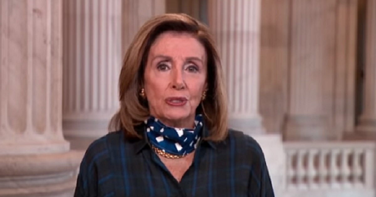 House Speaker Nancy Pelosi is interview by ABC's George Stephanapoulos on Sunday.