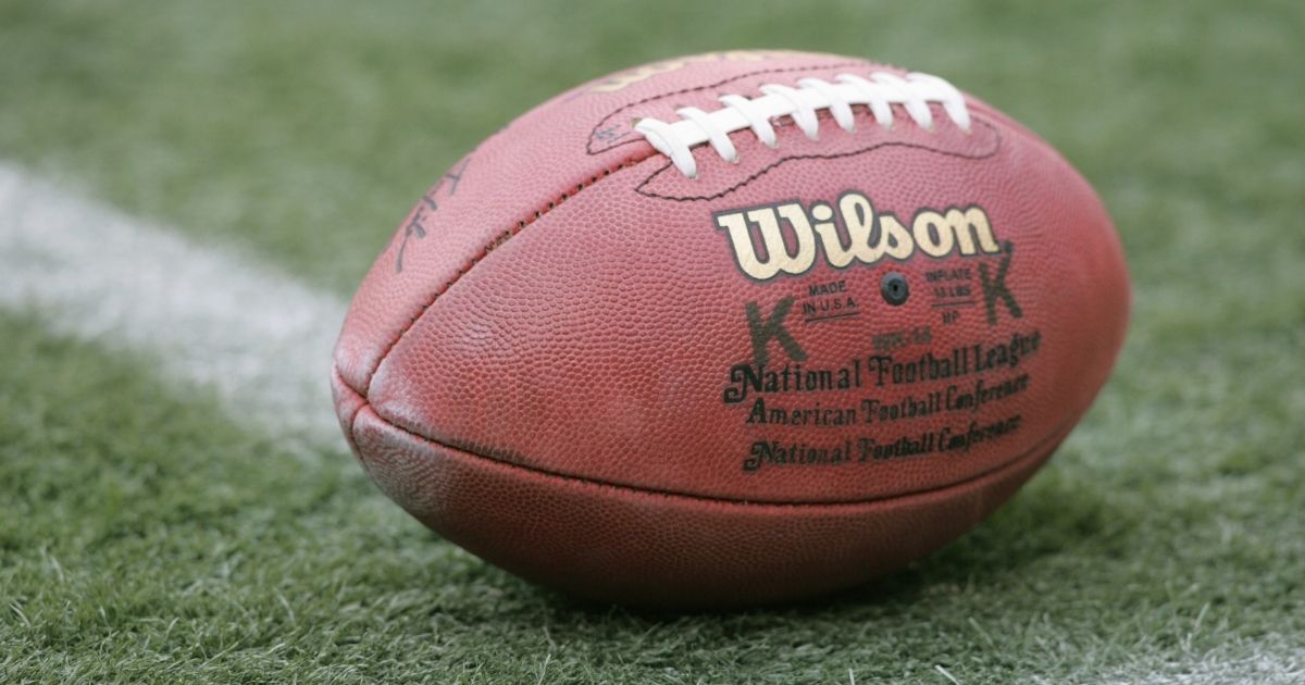 EAST RUTHERFORD, NJ - DECEMBER 11: A general view of the ball taken during the game between the Oakland Raiders and the New York Jets on December 18, 2005 at Giants Stadium in East Rutherford, New Jersey. The Jets defeated the Raiders 26-10.