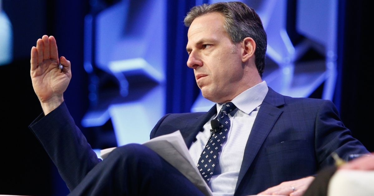 AUSTIN, TX - MARCH 09: CNN's Jake Tapper speaks onstage at CNN's Jake Tapper in conversation with Bernie Sanders during SXSW at Austin Convention Center on March 9, 2018 in Austin, Texas.