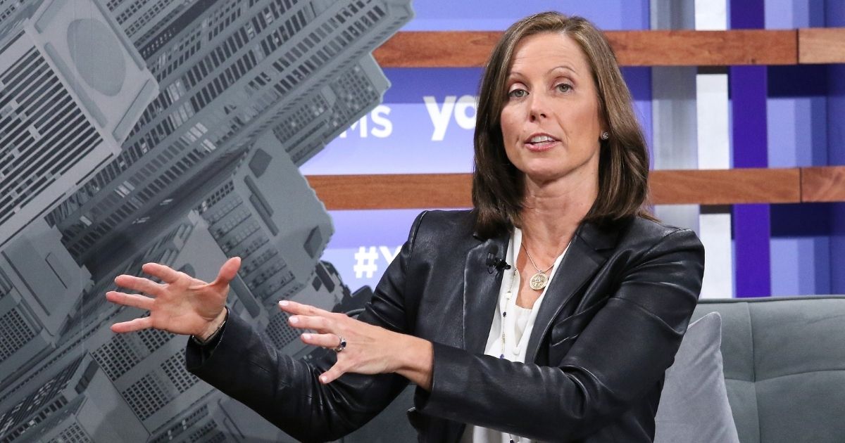 Nasdaq CEO Adena Friedman, shown at the Yahoo Finance All Markets Summit at Union West Events on Oct. 10, 2019, in New York City, says 'Nasdaq’s purpose is to champion inclusive growth and prosperity to power stronger economies.'