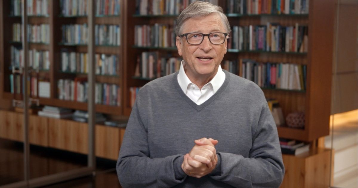 In this screen shot, Bill Gates speaks during 'All In WA: A Concert For COVID-19 Relief' in Washington on June 24, 2020. Gates owns about 16,000 acres of farmland in the state. (Getty Images for All In WA)