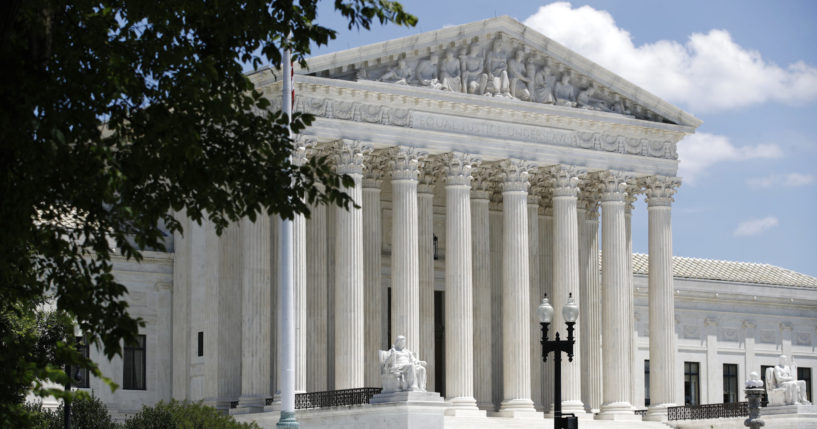 In this June 29, 2020, file photo, the Supreme Court is seen on Capitol Hill in Washington.