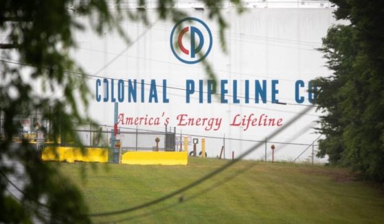 A Colonial Pipeline storage site in Charlotte, North Carolina, is seen on May 12, 2021.