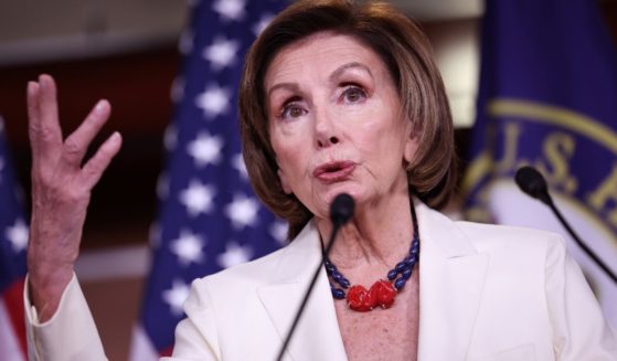 Speaker of the House Nancy Pelosi holds her weekly news conference at the U.S. Capitol on Thursday in Washington, D.C.