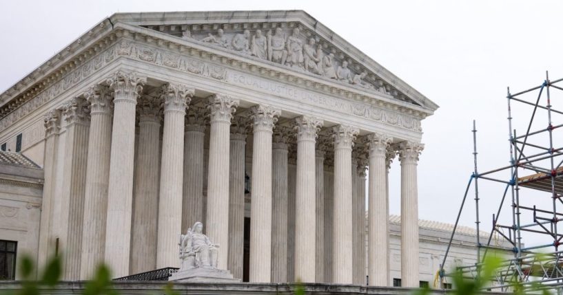 The Supreme Court building is seen on May 24, 2021, in Washington, D.C.