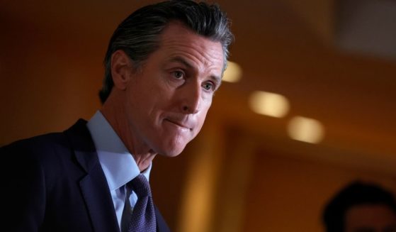 Calfornia Gov. Gavin Newsom, pictured during a March news conference.