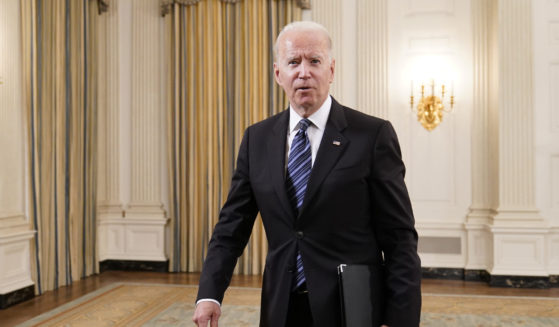 President Joe Biden leaves after an event at the White House in Washington, D.C., on Wednesday.