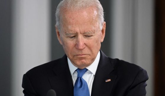 President Joe Biden attends a G-7 summit in Carbis Bay, Cornwall, England, on Friday.