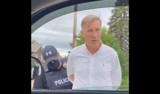 Canadian opposition leader Maxime Bernier was arrested under coronavirus ordinances for appearing at a rally.