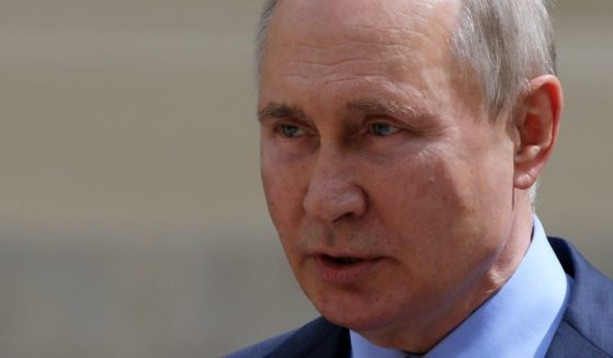 Russian President Vladimir Putin is pictured in a June 5 file photo.