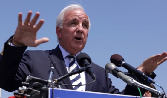 U.S. Rep. Carlos Giminez, R-Fla., speaks at a news conference in a May file photo.