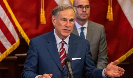 Texas Gov. Greg Abbott speaks during a news conference at the State Capitol in Austin on May 18, 2020.