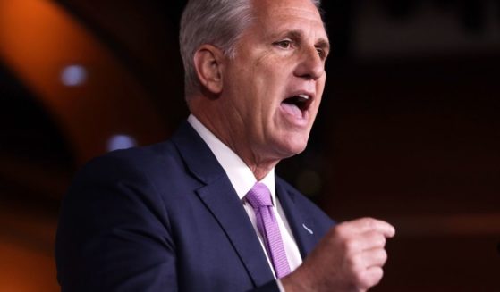 House Minority Leader Rep. Kevin McCarthy speaks during his weekly news conference Dec. 5, 2019, on Capitol Hill in Washington, D.C.