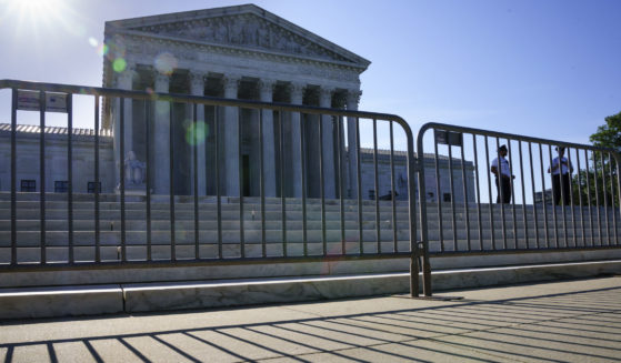 The Supreme Court is seen in Washington, D.C., on Tuesday.