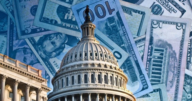 The U.S. Capitol is seen in this stock image.