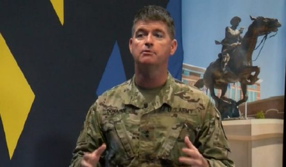 Army Maj. Gen. Patrick Donahoe.