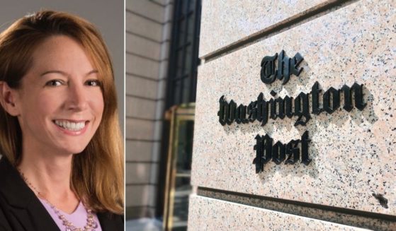 Reporter Felicia Sonmez, left, is suing her newspaper, The Washington Post, right.