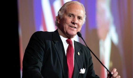 South Carolina Gov. Henry McMaster speaks during an election night party for Sen. Lindsey Graham, R-S.C., on Nov. 3, 2020 in Columbia, South Carolina. McMaster has been a vocal critic of President Joe Biden.