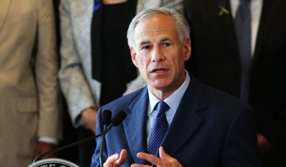 Republican Texas Gov. Greg Abbott speaks at Dallas' City Hall in downtown Dallas on July 8, 2016, in Dallas, Texas.