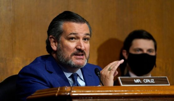 Sen. Ted Cruz speaks during a Senate Judiciary Committee hearing on Nov. 10, 2020, on Capitol Hill in Washington, D.C.