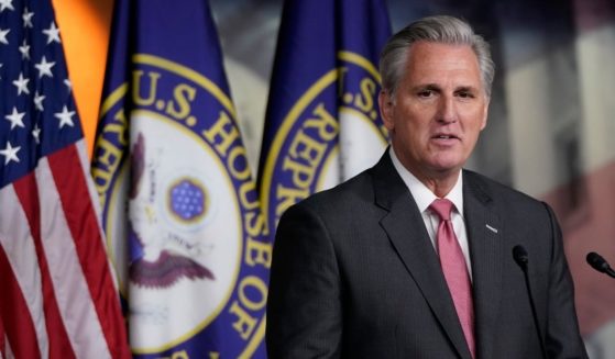 House Minority Leader Kevin McCarthy answers questions during a press conference at the U.S. Capitol on January 09, 2020, in Washington, D.C.