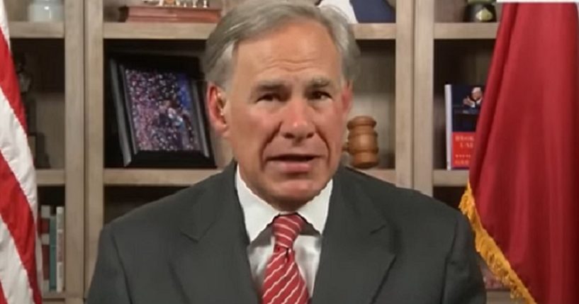 Texas Gov. Greg Abbott is interviewed Sunday on Fox News' "Sunday Morning Futures."