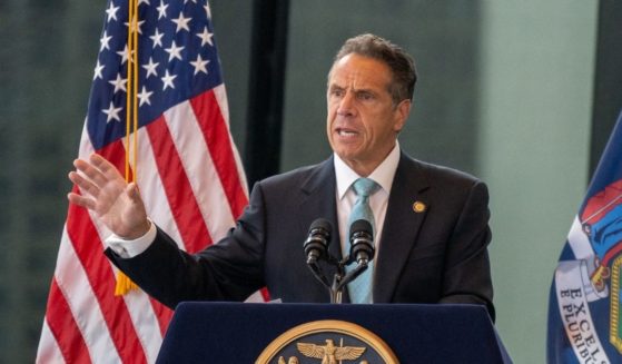 New York Gov. Andrew Cuomo speaks during a news conference at One World Trade Center on June 15, 2021, in New York City.