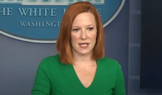 White House press secretary Jen Psaki answers a question during her news briefing on Friday.