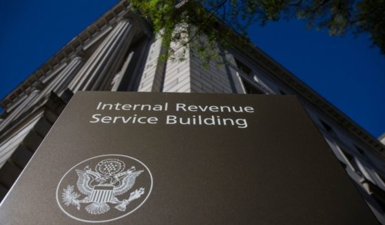 The Internal Revenue Service building in Washington is seen on April 15, 2019.