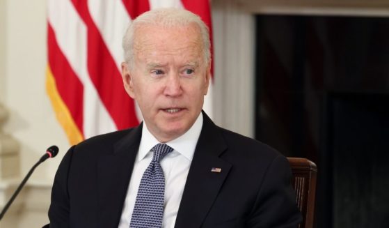 President Joe Biden, pictured at a White House meeting on Friday.