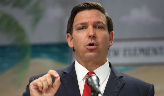 Florida Gov. Ron DeSantis speaks at Bayview Elementary School in Fort Lauderdale on Oct. 7, 2019.