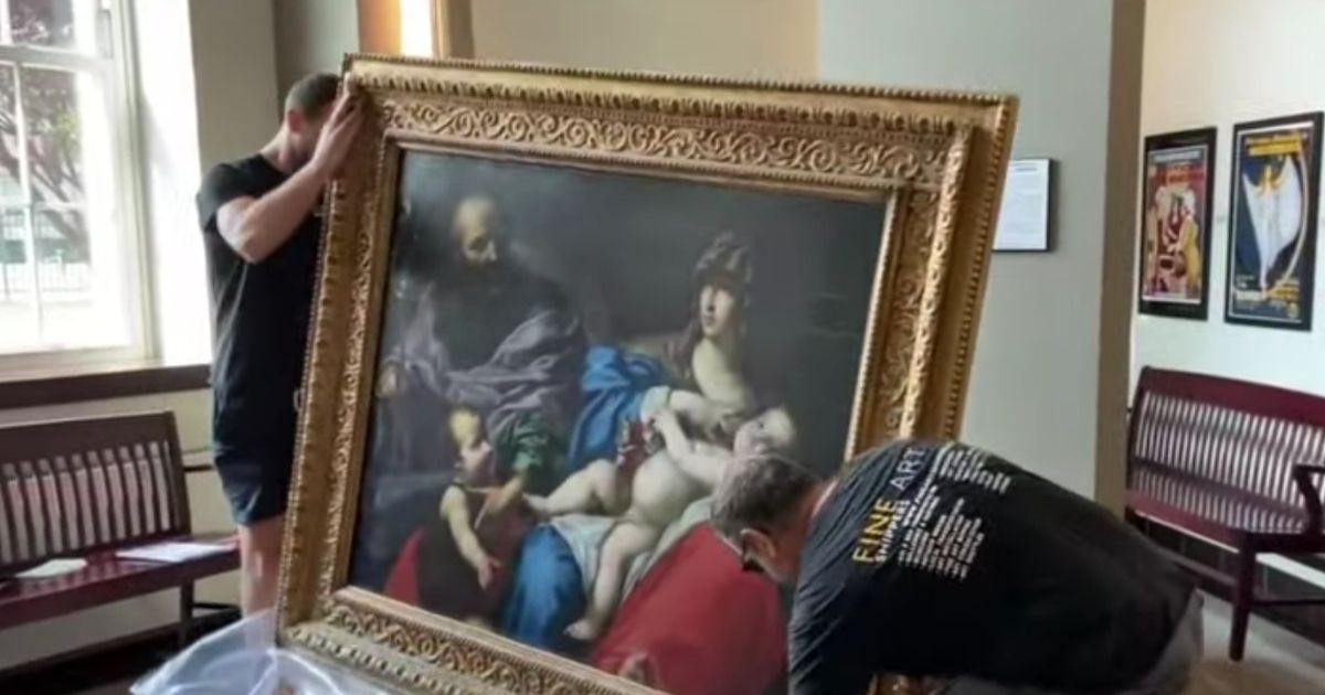 A painting by Italian artist Cesare Dandini from the 1630s, lost for decades, has been found in a New York church.