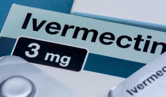 A box of Ivermectin tablets.